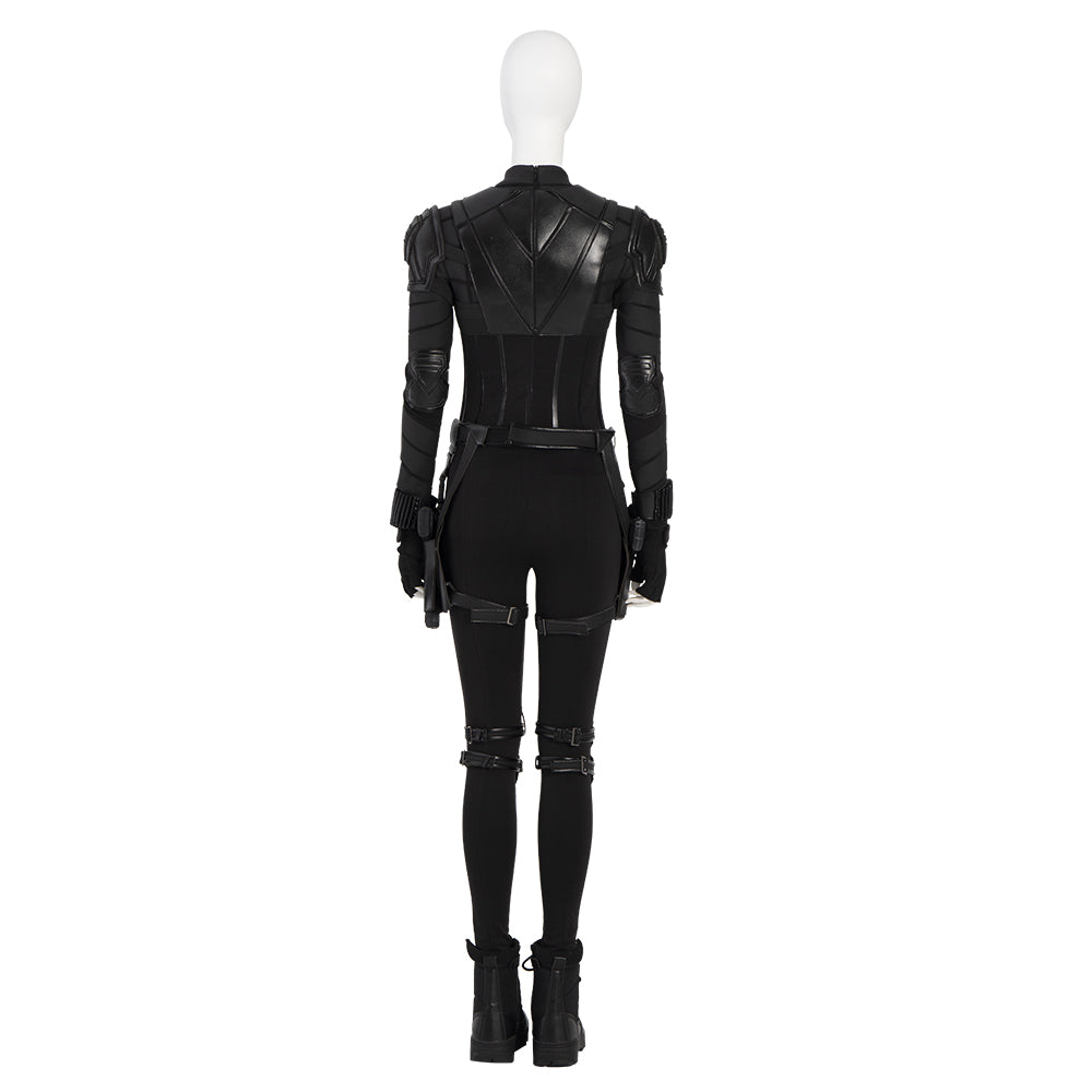 Halloweez Yelena Belova Black Combat Cosplay Costume for Women – Custom Fit, Halloween