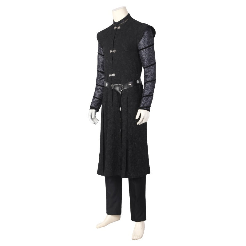 Halloweez House of Dragon Daemon Targaryen Cosplay Costume - Halloween Black Suit - Halloweez