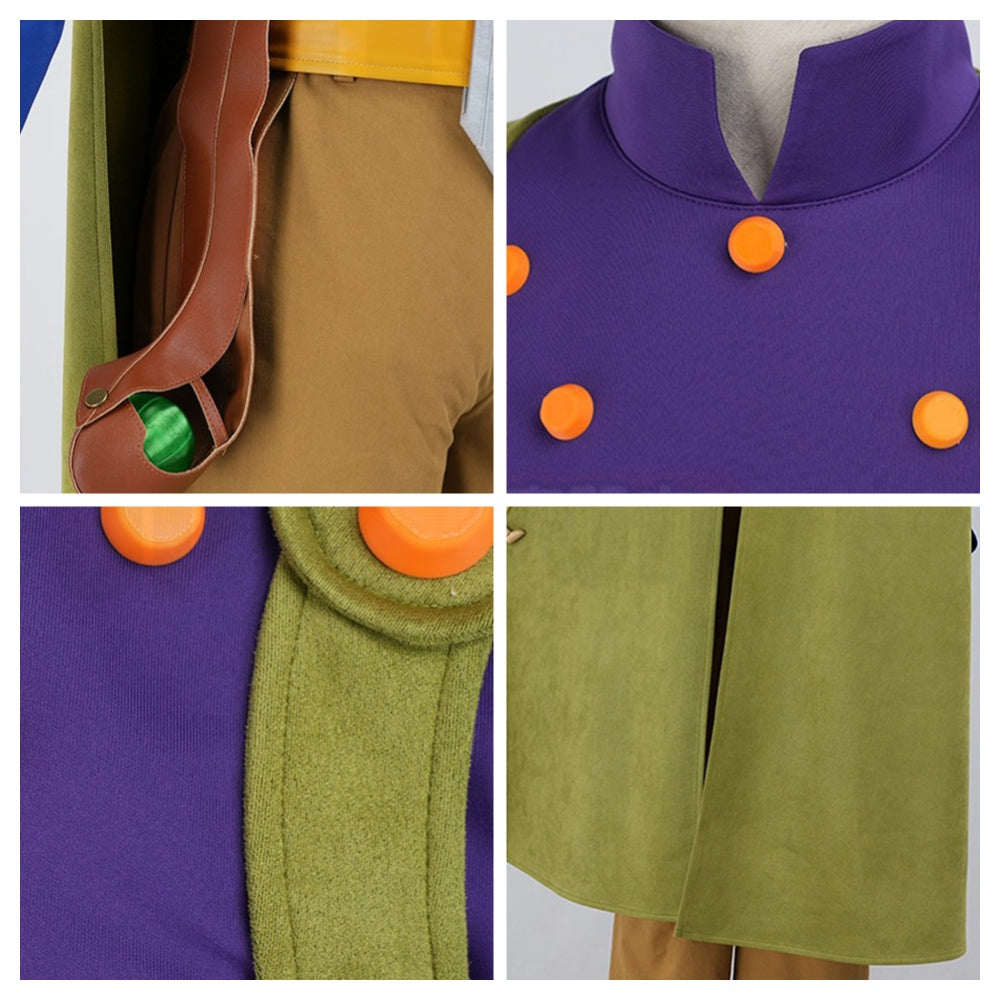 JoJo's Bizarre Adventure: Steel Ball Run Gyro Zeppeli Cosplay Costume Full Set Outfit - Halloweez