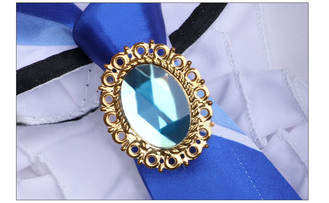 Love Live Performance Costume Eli Ayase Umi Sonoda Cosplay Outfit for Women - Halloweez
