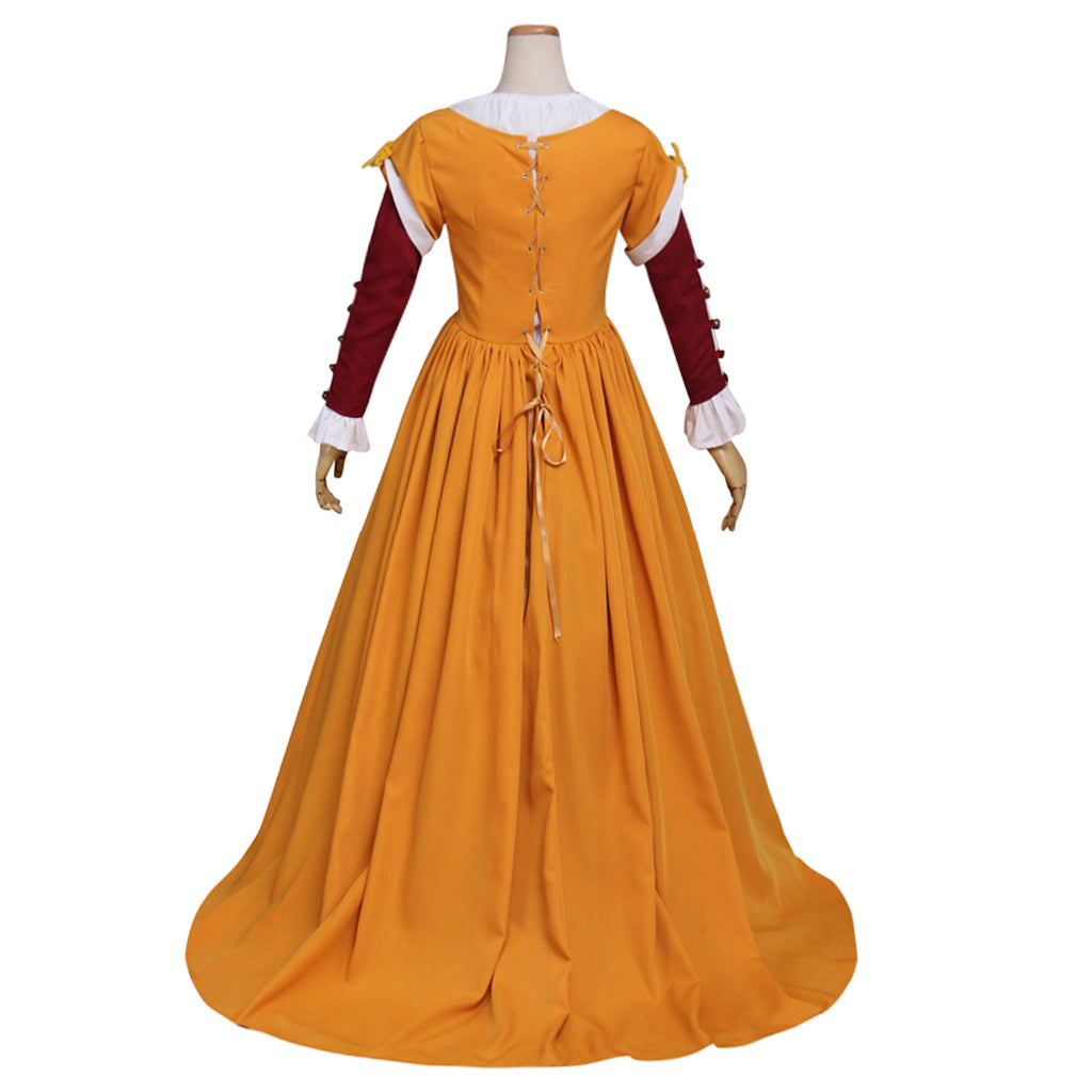 Robe de bal élégante de style gothique victorien pour femme - Inspirée de la guerre civile