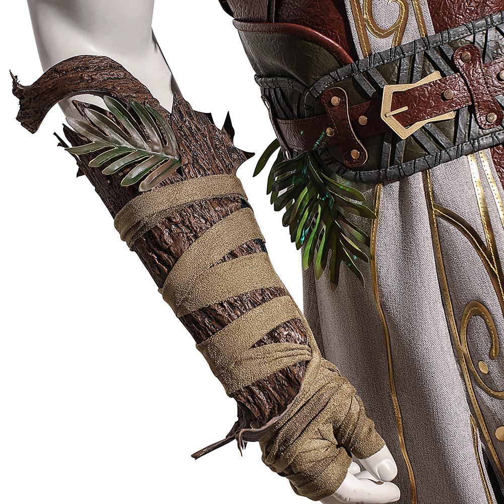 Baldur's Gate 3 Halsin Cosplay Costume | Deluxe Edition Druid Outfit for Men | Game Accurate Custom Made Set - Halloweez