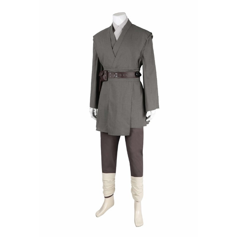 Halloweez Obi-Wan Kenobi Cosplay Costume - Complete Jedi Knight Set for Halloween & Carnival