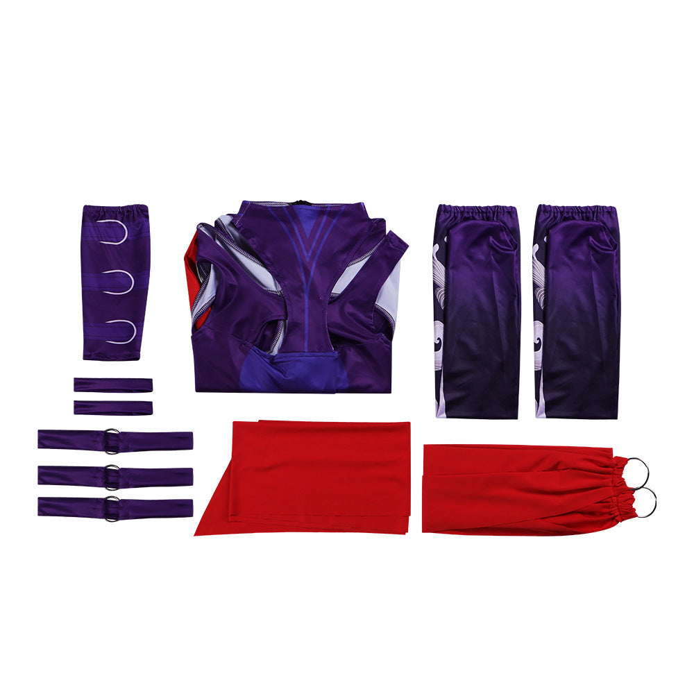 Marvel Rivals Psylocke Avenger Bodysuit Cosplay Costume for Halloween Stage Performance - Official Marvel Comics Character Outfit