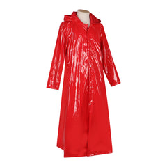 Fear Street: Prom Queen Red Raincoat Killer Cosplay Costume - Halloween Movie Outfit