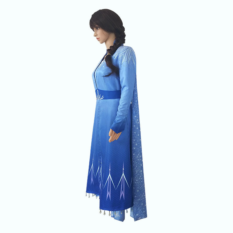 Frozen 2 Queen Elsa Cosplay Costume - Elsa Princess Dress for Halloween & Cosplay - Halloweez