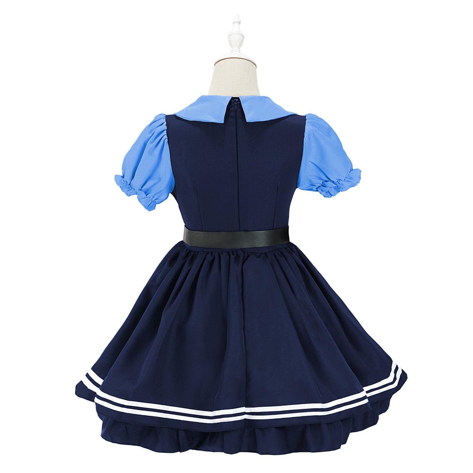 Zootopia 2 Officer Judy Hopps Cosplay Costume - Short Sleeve Dress Full Set Ready to Ship - Halloweez