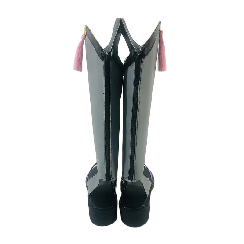 Genshin Impact Scaramouche COS Shoes for Comic Conventions and 2D Performances - Halloweez