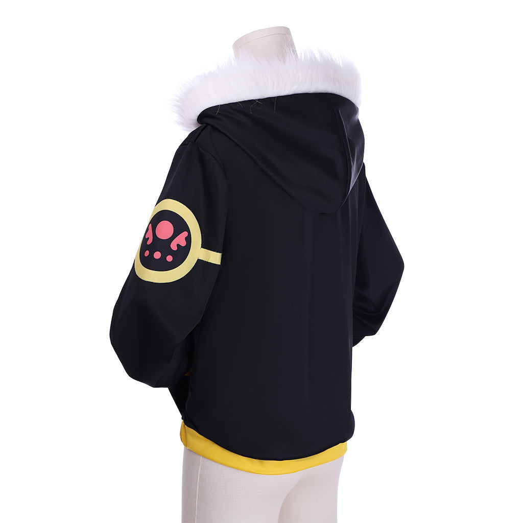 Halloweez Frisk Cosplay Hoodie - Premium Undertale Anime Role Play Outfit for Enthusiasts