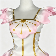 Cardcaptor Sakura Cosplay Costume, Custom Cherry Blossom Battle Dress for Halloween Comic Con