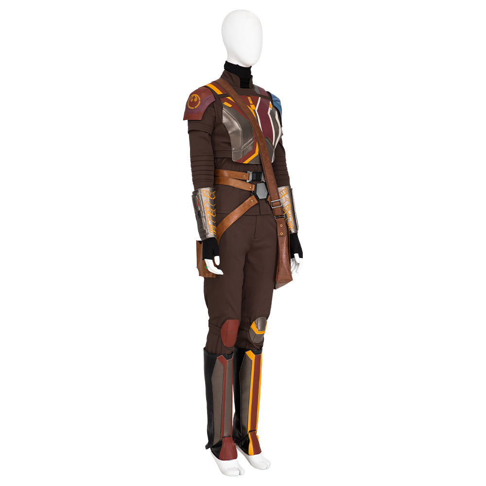 Halloweez Bo-Katan Kryze Cosplay Costume from The Mandalorian - Ahsoka Inspired Halloween Outfit - Halloweez