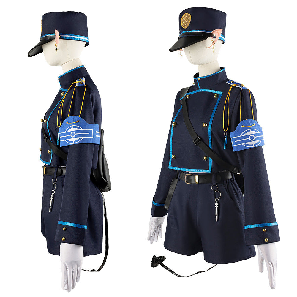 Blue Archive Railway Twins Cosplay Costume - Anime Game Character Outfit for Women - Halloweez