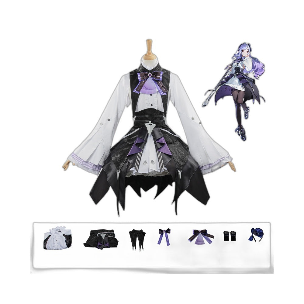 ZENLESS ZONE ZERO Vivienne Mockingbird Cosplay Costume Full Set for Female Anime Game Cosplay - Halloweez