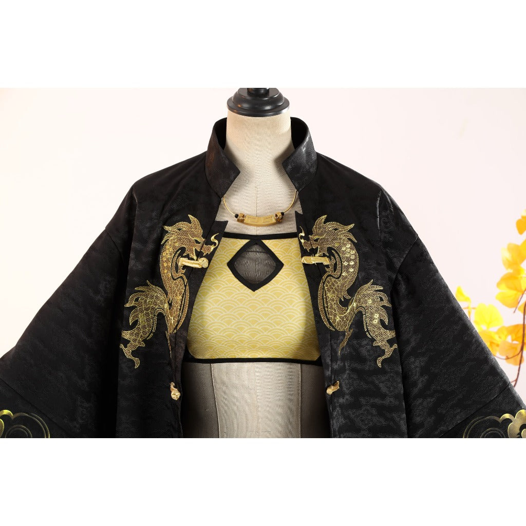 Naraka: Bladepoint Blue Dream Return to the True Dragon's Path Spirit Heart Cosplay Costume - Halloweez