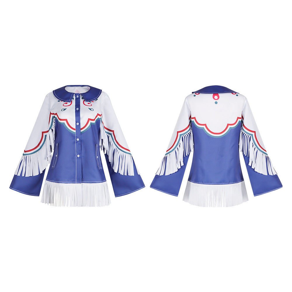 Street Fighter 6 Lily Cosplay Costume Full Set Tribal Outfit for Halloween Performance - Halloweez