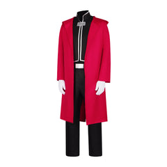 "Fullmetal Alchemist Edward Elric cosplay costume - movie-style anime role-playing outfit." - Halloweez