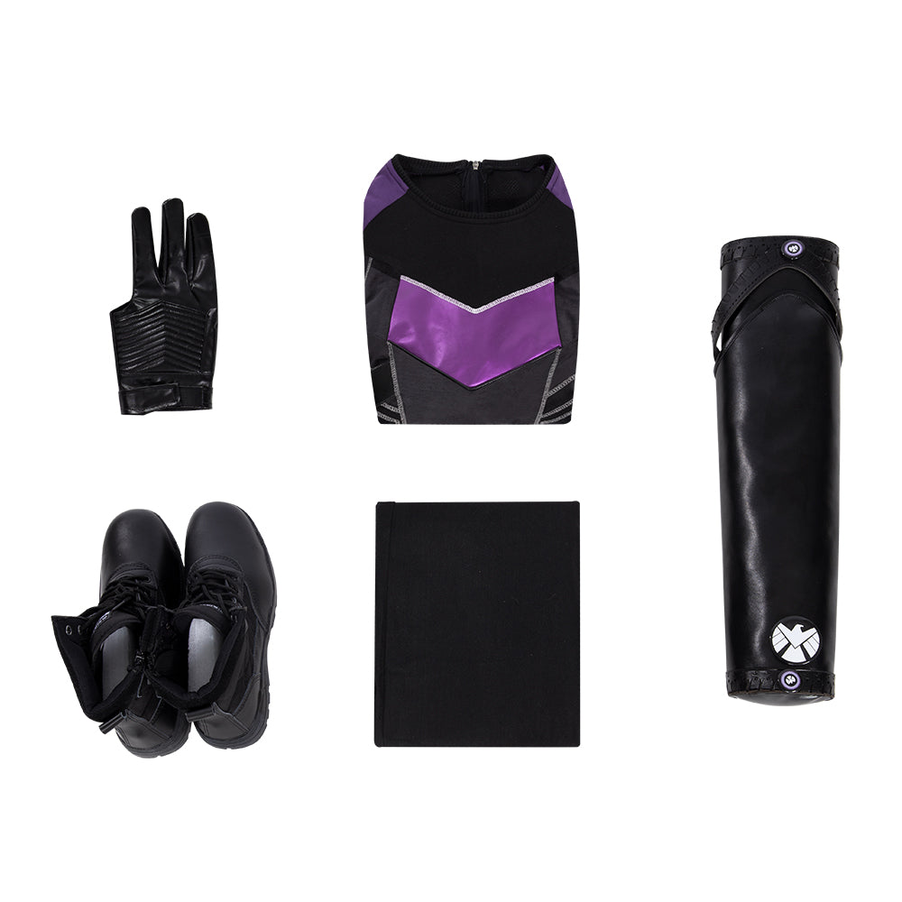 Halloweez Hawkeye Cosplay Costume for Men - Master the Bow with Marvel's Heroic Style