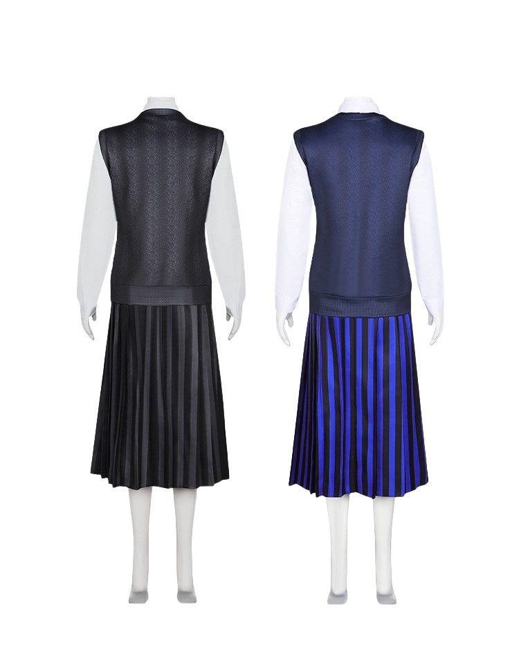 Wednesday Addams Cosplay Costume from The Addams Family TV Show - Halloweez