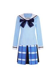 Happy Sugar Life Matsuzaka Satou Cosplay Costume JK School Uniform Halloween Role Play - Halloweez