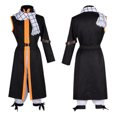 Fairy Tail Fire Dragon Natsu Cosplay Costume Anime Character Stage Performance Clothing