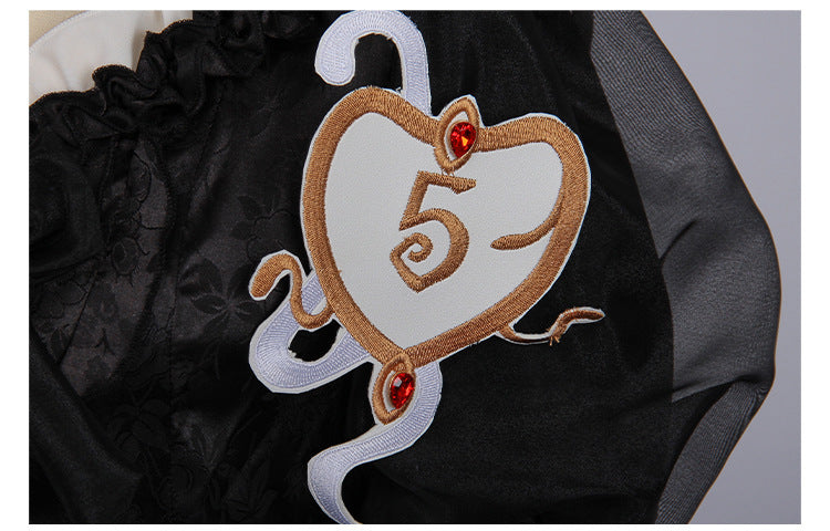 Fifth Personality Truth Underneath Cosplay Costume Priestess Crimson-haired Witch Role-playing Anime Costume - Halloweez