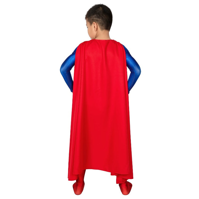 Halloweez Superman Kal-El Clark Kent Kids Cosplay Costume