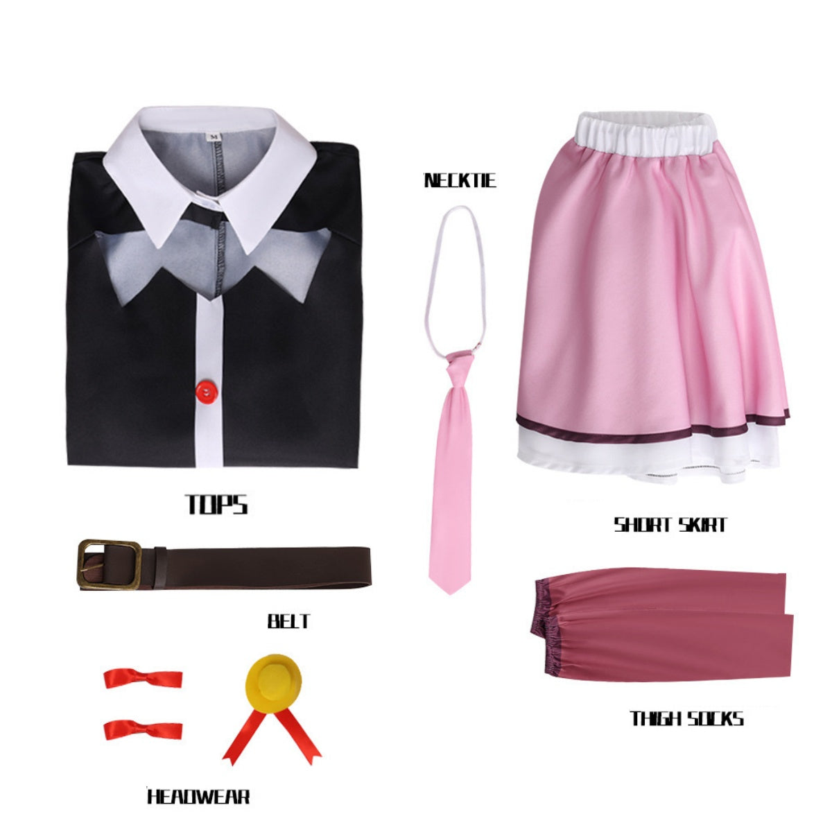KonoSuba: God's Blessing on This Wonderful World! Megumin Yunyun Aqua Cosplay Costume - Halloweez