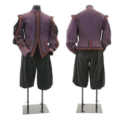 1630s Tudor Renaissance Men's Costume - Elizabethan Uniform Jacket and Pants Set | Medieval Cosplay - Coscosmos