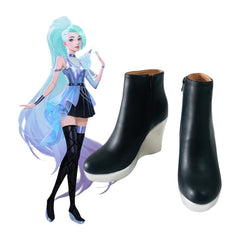 League of Legends K/DA Seraphine Cosplay Shoes for Anime Conventions - Halloweez