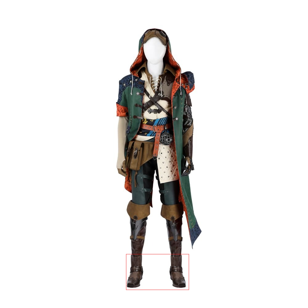 Monster Hunter Wilds Official Hope Set Male Cosplay Costume, High Quality Video Game Outfit - Halloweez