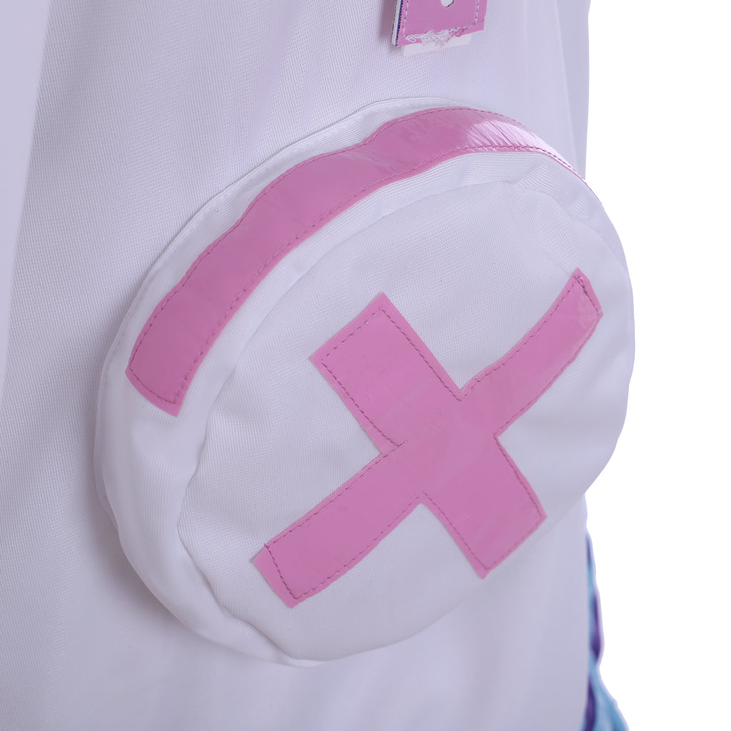 Halloweez Neptunia Cosplay Jacket | Purple Heart Zip-Up Hoodie | Unisex Cosplay Wear