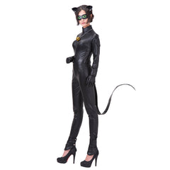 Halloweez Miraculous Ladybug Cat Noir Black Jumpsuit for Halloween - Halloweez