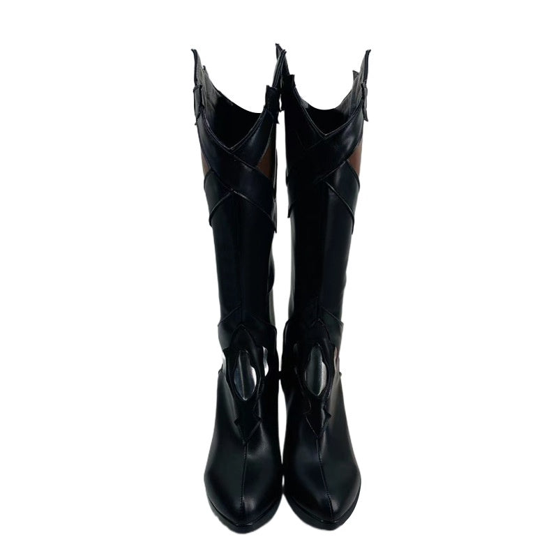 953 Honkai Impact 3rd Black Swan Cosplay Shoes for Anime Conventions - Halloweez