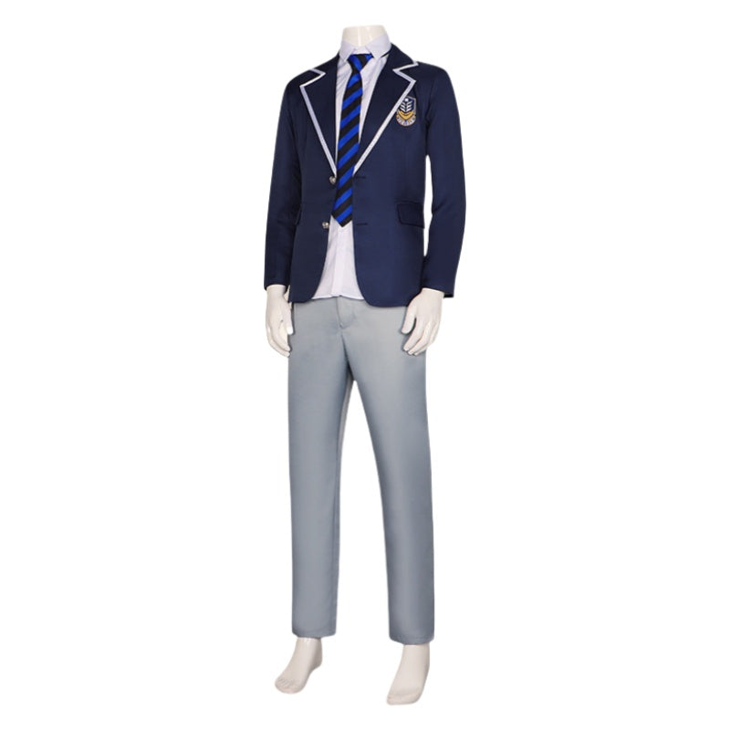 Blue Lock Isagi Yoichi Mikage Reo Cosplay Costume Slim-Fit Suit Anime Outfit - Halloweez