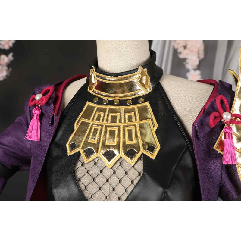 Costume de cosplay Kuki Shinobu d'Halloween - Costume de ninja authentique