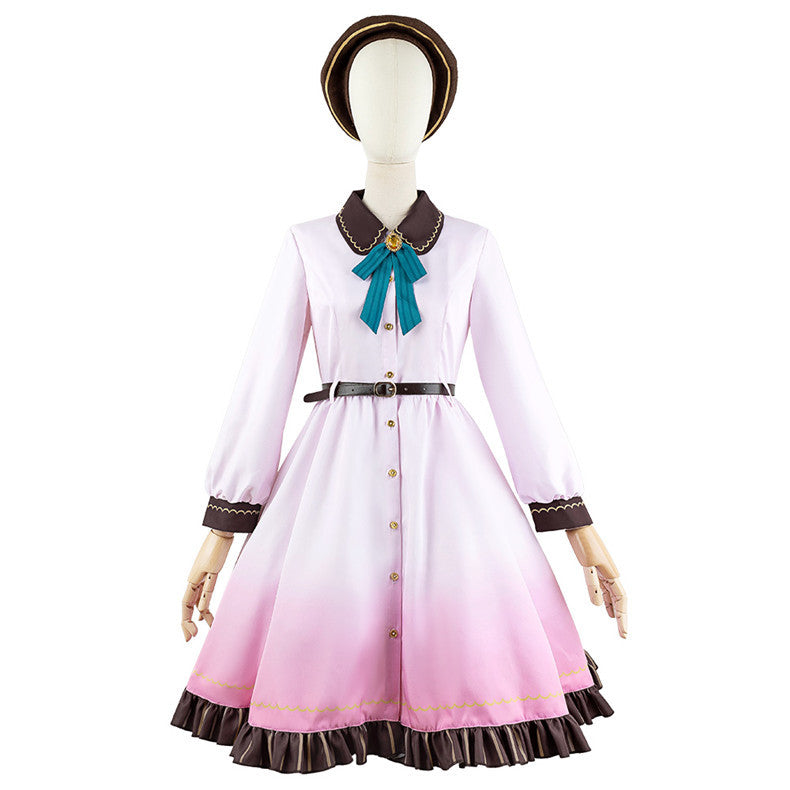 Renozora Girls Academy Hinoshita Kahho Otomune Kozue Anniversary 2D Anime Costume Set - Cosplay Outfit - Halloweez