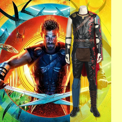 Thor Ragnarok Cosplay Costume,Custom Size for Halloween & Comic‑Con