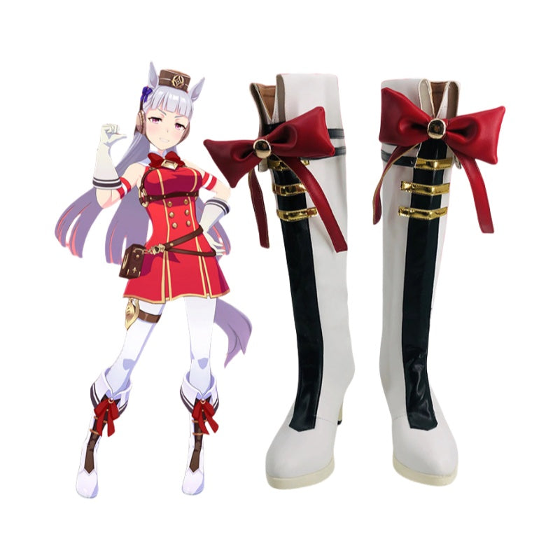 PrettyDerby Gold Ship Cosplay Shoes for Uma Musume Pretty Derby Fans - Halloweez