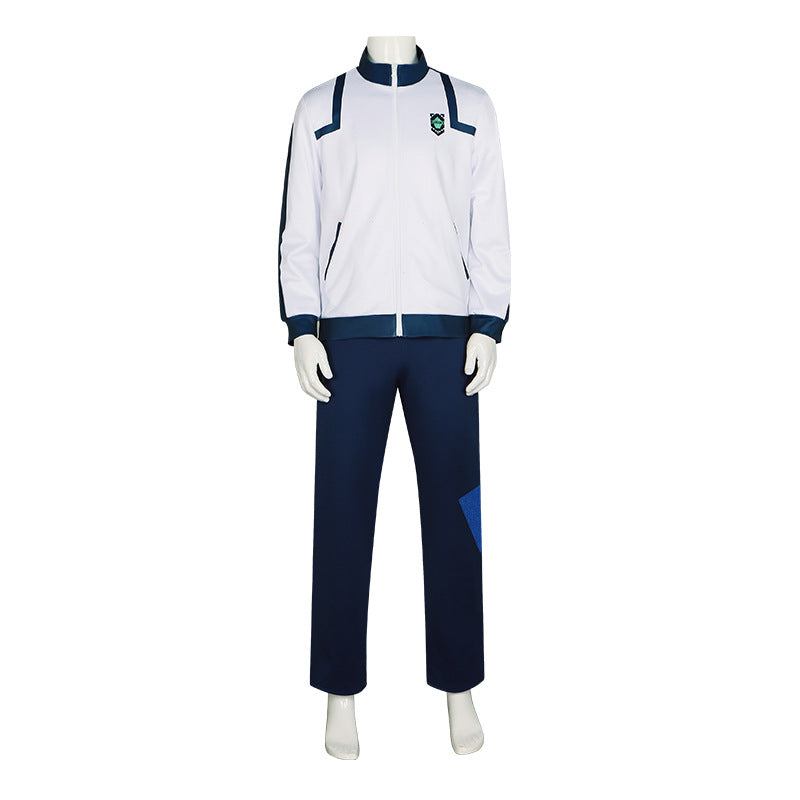 Blue Lock Seishiro Nagi Cosplay Costume - BLUELOCK School Uniform for Cosplay Performance - Halloweez