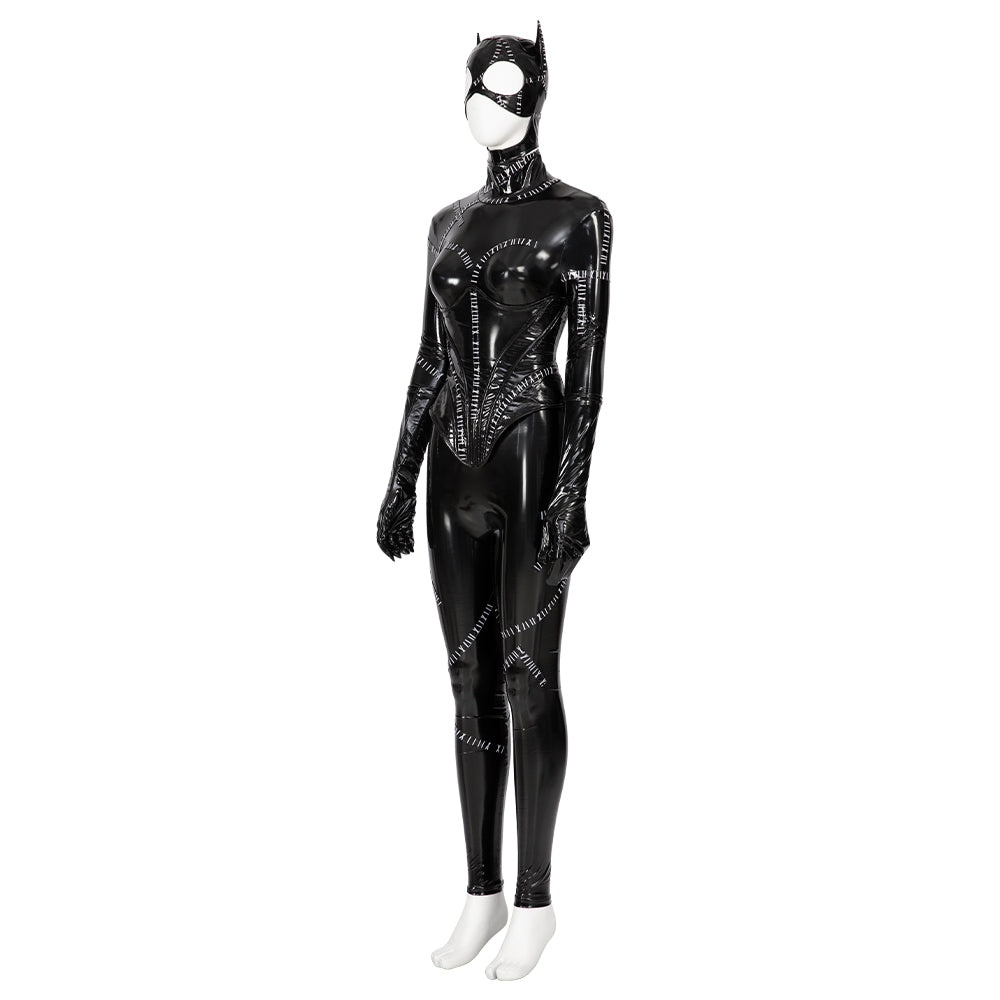 Stylish Noir-Inspired Sexy Women's Catsuit by Halloweez