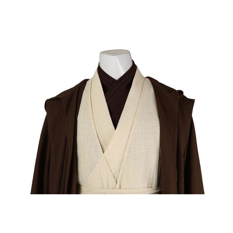 Halloweez Obi-Wan Kenobi Cosplay Costume Full Set - Perfect for Halloween and Parties - Halloweez