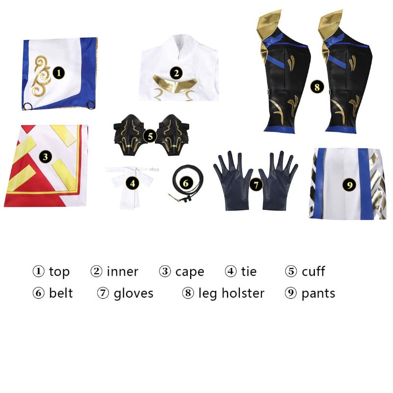 Halloweez Fire Emblem Engage Cosplay - Premium Game Character Costume for Halloween & Special Events