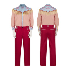 Back to the Future 3 Marty McFly Western Cowboy Cosplay Costume for Halloween and Stage Performances - Halloweez