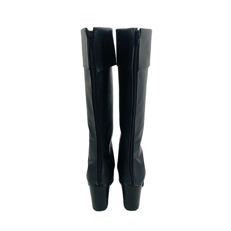 Fairy Tail Erza Scarlet Cosplay Shoes for Anime and Comic Conventions - Halloweez