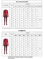 Descendants 5 Red Princess Cosplay Bodysuit, Custom Outfit for Halloween & Theme Party