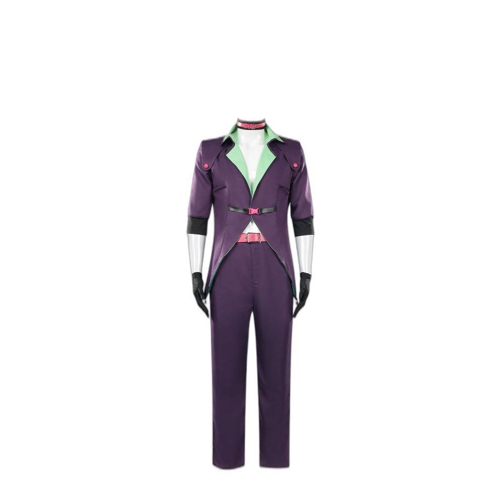 Joker and Harley Quinn Suicide Squad Cosplay Costume - Movie Anime Stage Performance Outfit - Halloweez