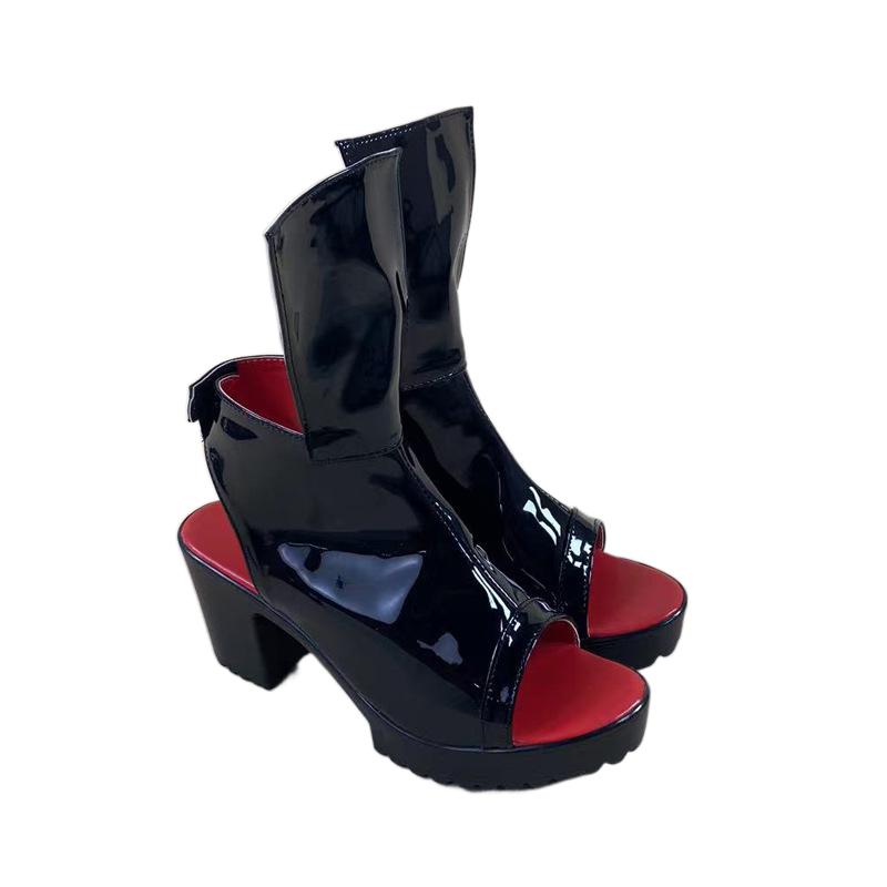 Goddess of Victory Nikke Scarlet Shadow Cos Shoes for 2D Anime Convention Performance - Halloweez