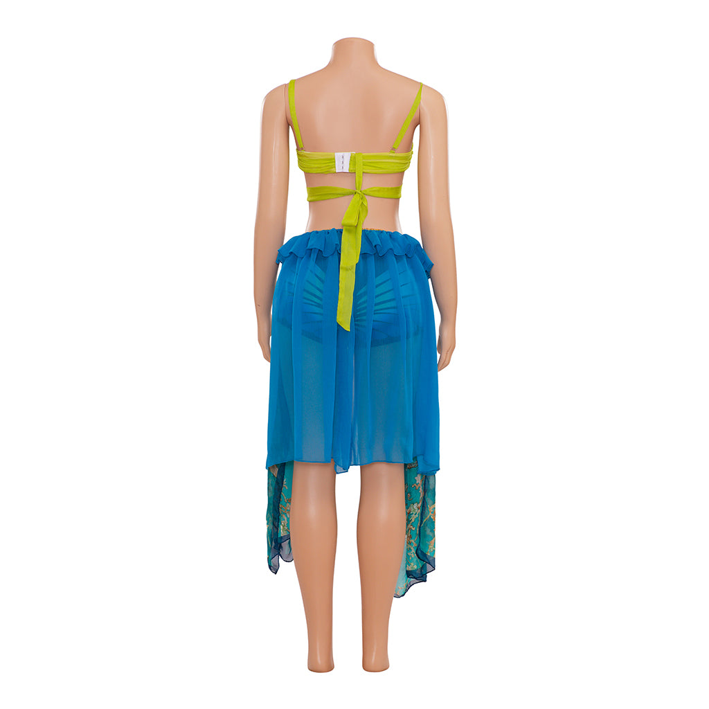 Britney Spears Inspired Blue Dance Costume for Women | Halloweez Cosplay - Halloweez