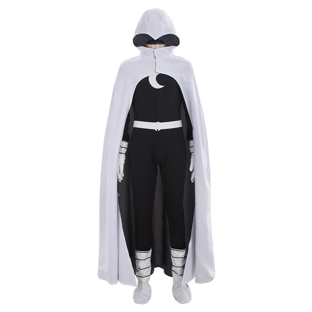 Halloweez Moonlight Knight Black Edition Cosplay Costume with Boot Covers - Halloweez