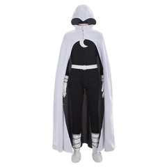 Halloweez Moonlight Knight Black Edition Cosplay Costume with Boot Covers - Halloweez